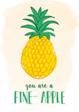 Valentines Pineapple Love & Friendship Card 8794 created by Amy Shankster