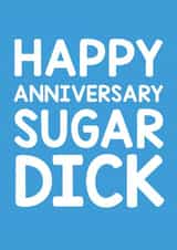 anniversary crude Anniversary Card 8508 created by Thirty Mussels