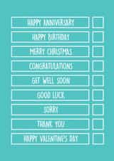 Adult Cheeky Anniversary Card 30987 created by Thirty Mussels