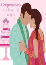 Wedding ShaadCard Card 31300 created by Personalised Celebrations