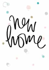 Classic New Home Card - Bubbles - New Home created by Pearl of a Girl