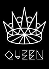 queer queen Just because Card 27391 created by DirtyFilthySexy