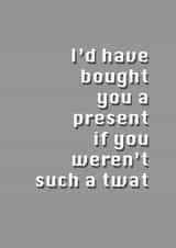 birthday funny Birthday Card 7427 created by Potty Mouth