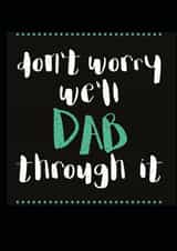 dont worry Get Well Card 7830 created by Hoard Pretty Things