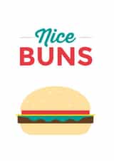 burger buns Love & Friendship Card 31642 created by Lovely Cuppa