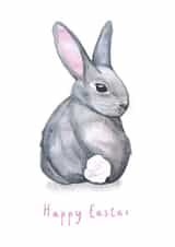 easter bunny Easter Card 1096 created by Kristy le Voy