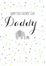 elephant baby Father's Day Card 2560 created by Claire Giles