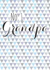 Grandfather Male Father's Day Card 2561 created by Claire Giles