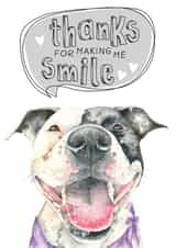 thanks thankyou Love & Friendship Card 8292 created by Dotty Dog Art