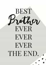 brother best Love & Friendship Card 31475 created by Oh So Serendipity
