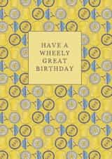 Funny Cycling Birthday Card created by Becka Griffin
