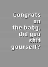 baby female New Baby Card 7430 created by Potty Mouth