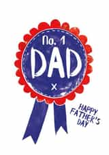 no 1 Father's Day Card 26077 created by Ivorymint cards