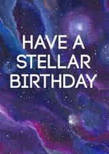 birthday space Birthday Card 7989 created by Double Thumbs Up!