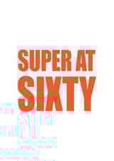 60 birthday Birthday Card 8653 created by Joanna Miller