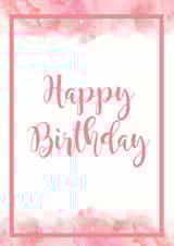 blushing Birthday Card 31723 created by Claire Webster