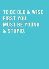 funny humour Birthday Card 6558 created by Redback Cards