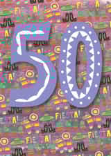 50 50th Birthday Card 7992 created by Double Thumbs Up!