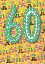 60 60th Birthday Card 7993 created by Double Thumbs Up!