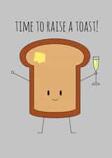 pun toast Birthday Card 31736 created by Hannah-Leigh Cards