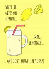 funny alcohol Thinking of you Card 9242 created by Hannah-Leigh Cards