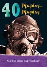 mid-life 40 Birthday Card 3188 created by JellynBean