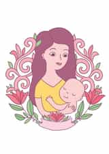 mother day Mothers Day Card 22914 created by Anna Alekseeva