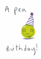 Pea Cute Birthday Card 9317 created by Jo Clark