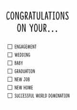 congratulations congrats Graduation Card 9329 created by Peabody Studio