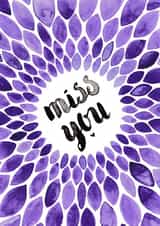 missing long-distance Love & Friendship Card 7956 created by Elena O'Neill