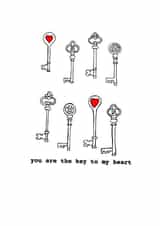 husband wife Anniversary Card 31899 created by Hello Hatty