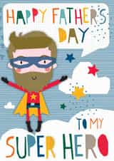 Cute To My Superhero Father's Day card created by Laura Darrington Design Ltd.