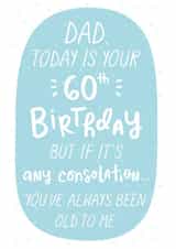 60th birthday Birthday Card 7561 created by Chelsey Adams