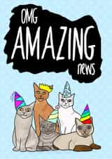 cat congratulations Congratulations Card 9626 created by Koro Cinco