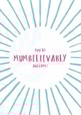 mum mother Mothers Day Card 31123 created by Joanna Miller