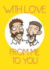 Chuckle Brothers Chucklevision TV Card created by Tom Sparke
