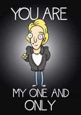 Chesney Hawkes 90s Card created by Tom Sparke