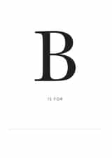 bridesmaid Male New Baby Card 7486 created by Nothing But Lovely