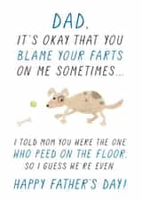 From the dog Father's Day card created by Chelsey Adams