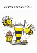 birthday bee Birthday Card 9517 created by Cardinky