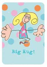 Love Friend Get Well Card 6182 created by Bird Blue Creative