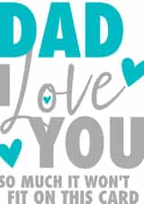 dad Male Father's Day Card 31180 created by Silly Sentiments