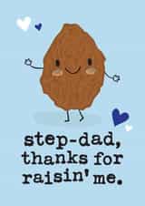 Stepdad Father's Day card created by Mrs Best Paper Co.