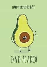 Dad Avocado Father's Day Card 23234 created by 2B Or Not 2B