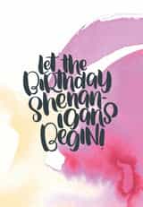 shenanigans fun Birthday Card 9741 created by Paper Pipit