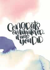 congrats well Congratulations Card 9742 created by Paper Pipit