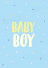 boy congrats New Baby Card 9958 created by Blossom Studio