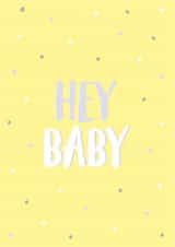 heybaby babygirl New Baby Card 9959 created by Blossom Studio