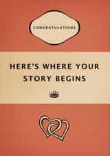 Congratulations - Story begins here created by Bookishly