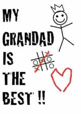 grandad illustration Father's Day Card 32387 created by Adam Regester